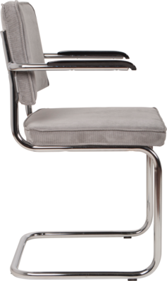 Zuiver Ridge Rib Armstoel - Set van 2