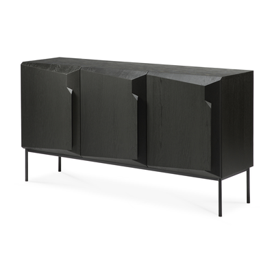 Stairs buffetkast - zwart eiken 