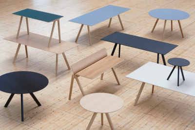 HAY bureau CPH10 Desk - eiken gelakt frame