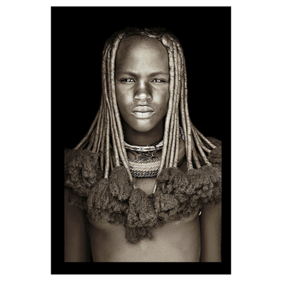 Schilderij Himba girl