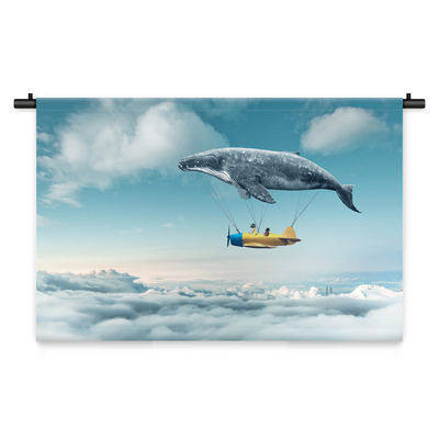 Wandkleed De droom om te vliegen