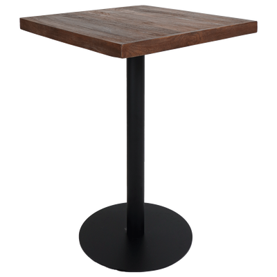 Bartafel Espresso Mangohout - 70 cm