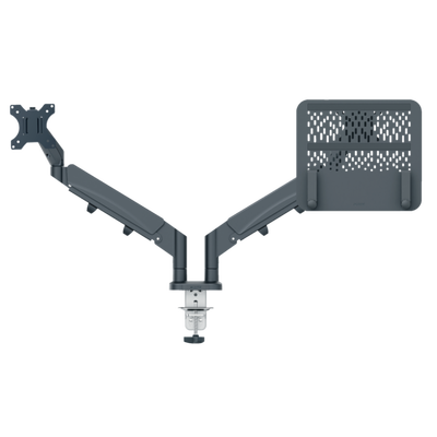 Dubbele monitor- en laptoparm Leitz Ergo