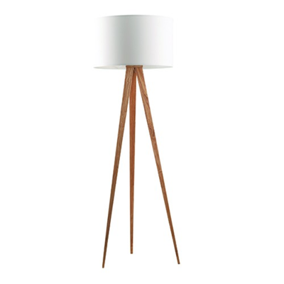 Zuiver Tripod Wood Vloerlamp