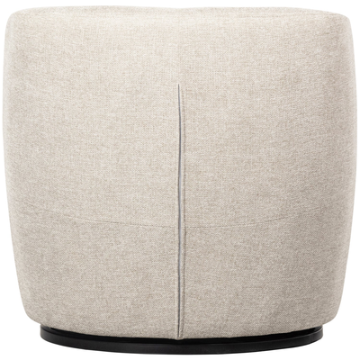 Serra draaifauteuil naturel melange