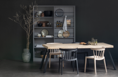 WOOOD tafel Tablo mango visgraat 180x90