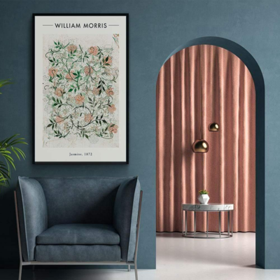 Walljar poster ingelijst - William Morris - Jasmine