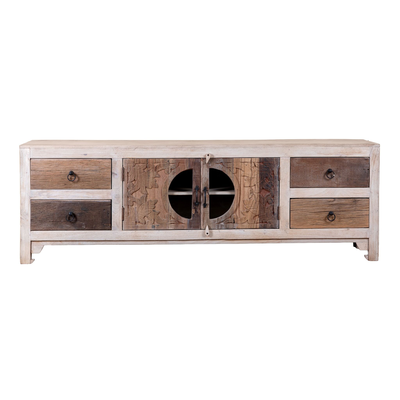 Kishen - Handgemaakt Oud Houten Lowboard