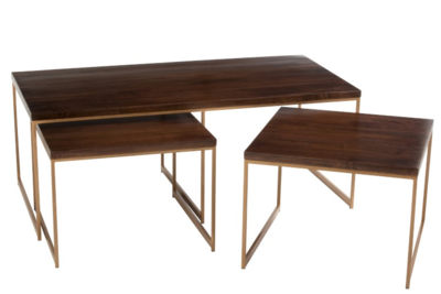 Salontafel Mika (set van 3)