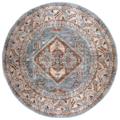 Vloerkleed Laria Blue 3 - Rond
