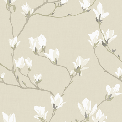 vliesbehang laura ashley magnolia grove natural