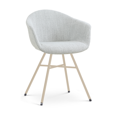 eetkamerstoel Noa-Otis beige onderstel
