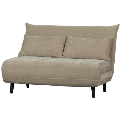 Xem 1-persoons slaapbank velvet naturel