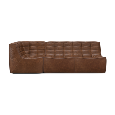 Modulaire bank N701 set - chestnut
