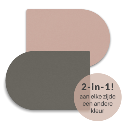 HOYA living Placemat dubbelzijdig kunstleer