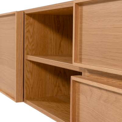 Tours tv meubel 180 cm melamine/mdf zand