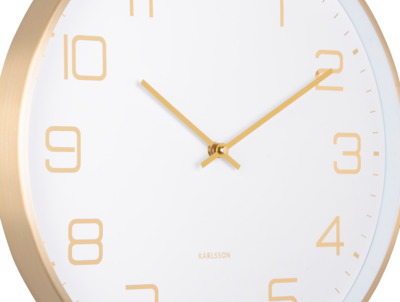 Wandklok Elegance Glow