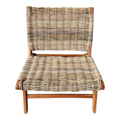 Interieurdirekt loungechair Iris riet