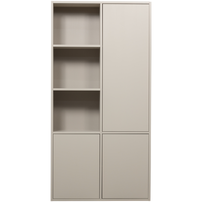 Meggy opbergkast rechts 108 cm grenen middenbruin [fsc]