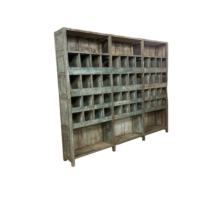 Rek vakken groot blauw