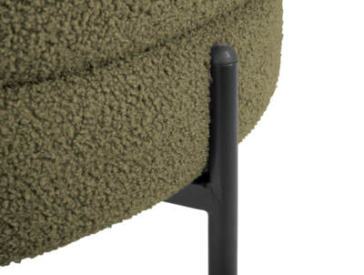 Fauteuil Noble Teddy Curl polyester