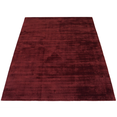 Vloerkleed Cos - Viscose Bordeaux