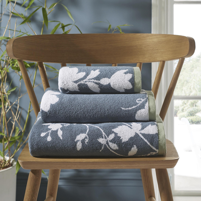 badtextiel laura ashley oriental garden dusky seaspray