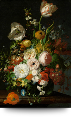 Bloemstillevens Rijksmuseum - Canvas schilderijen