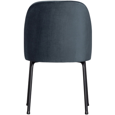 Vogue eetkamerstoel structure velvet brass
