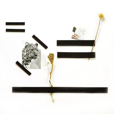 Leren magneetstrips (set) (7 stuks)