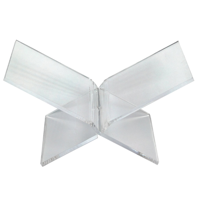 Boekenstandaard Perspex transparant