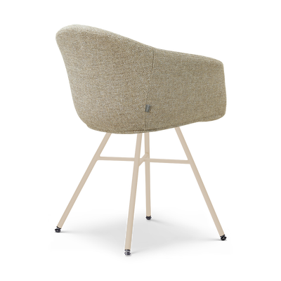 eetkamerstoel Noa-Otis beige onderstel