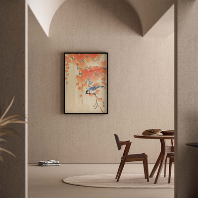 Poster Ohara Koson - Great Tit on Branch