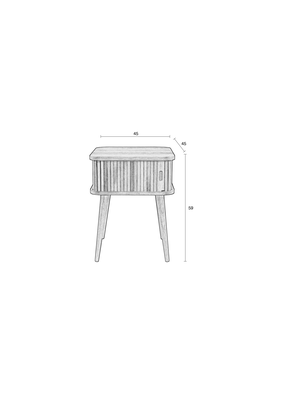 Zuiver bijzettafel Barbier