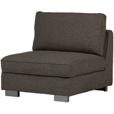 Lazy 1-zits element boucle antraciet