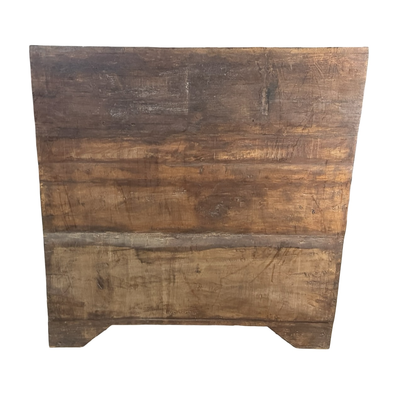 kast 3 deur snijwerk beschilderd uniek