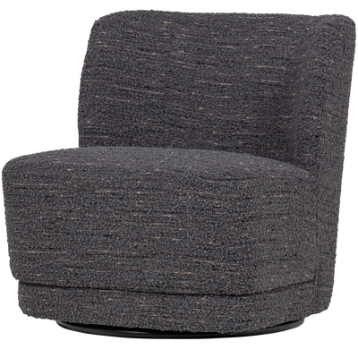 Atty draaifauteuil grove melange grijs [fsc]