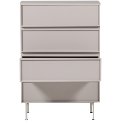 Tours ladekast 4 lades melamine/mdf zand