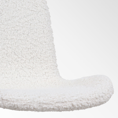 Eetkamerstoel Noa-Fé gestoffeerd - wit onderstel