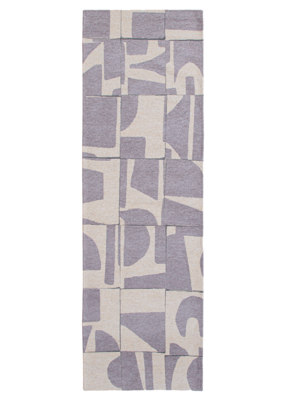 Ecorugs vloerkleed Papercut grijs