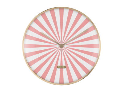Wandklok Candy Swirl Dome