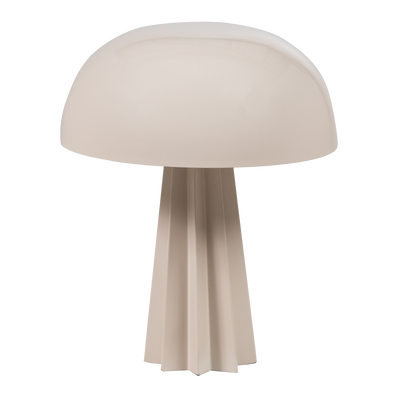 Virel tafellamp metaal hoogglans lichtgrijs