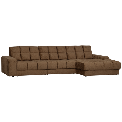 Second date chaise longue rechts ribstof terrazzo