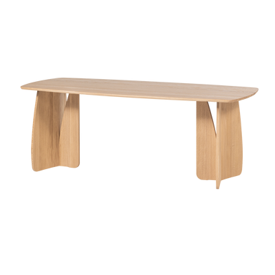 Veere eettafel 200x100 cm naturel [fsc]