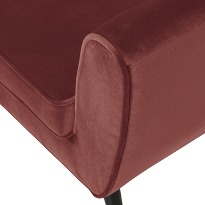 Rocco fauteuil velvet off white [fsc]