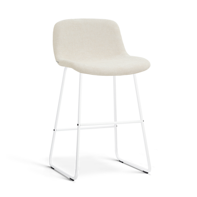 Barkruk Nino-Mats wit onderstel 65 cm 