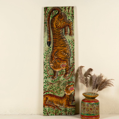 Muurpaneel hout Vaachaspati