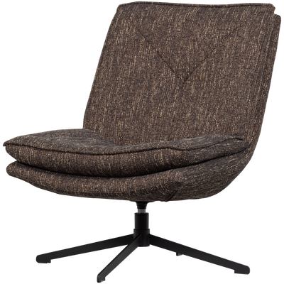 Milaro draaifauteuil naturel melange