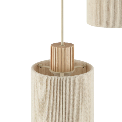 Arjan Hanglamp 3-lichts rond Beige