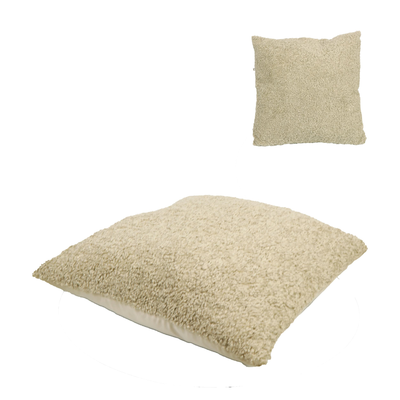 Kussen Teddy licht bruin